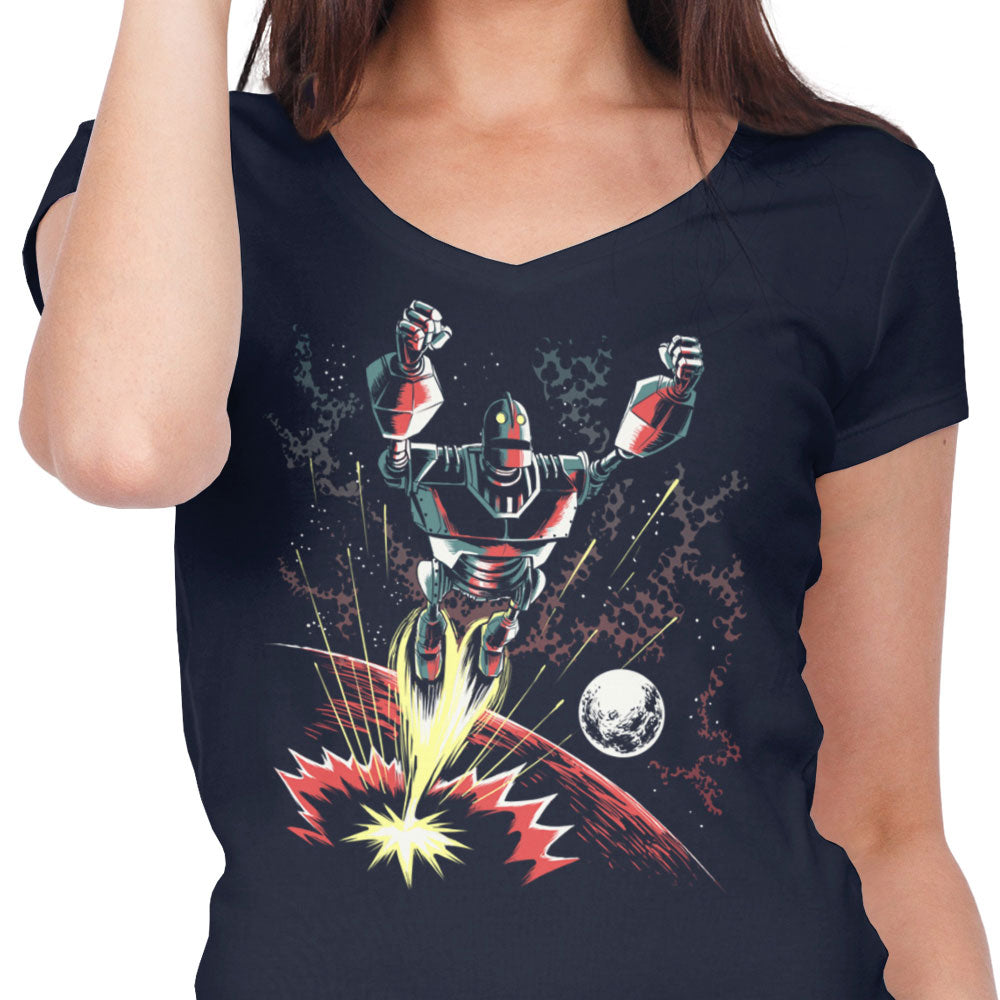 Retro Giant - Women's V-Neck product image 5