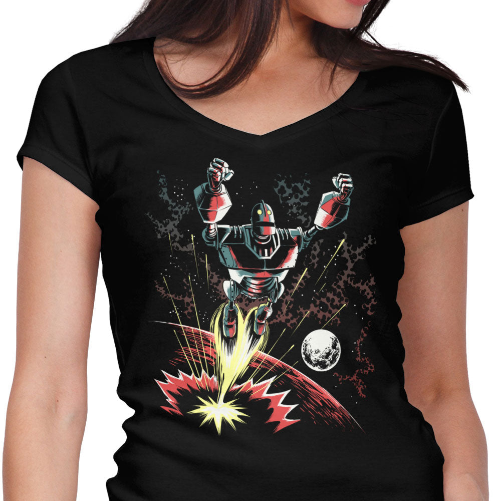 Retro Giant - Women's V-Neck product image 1