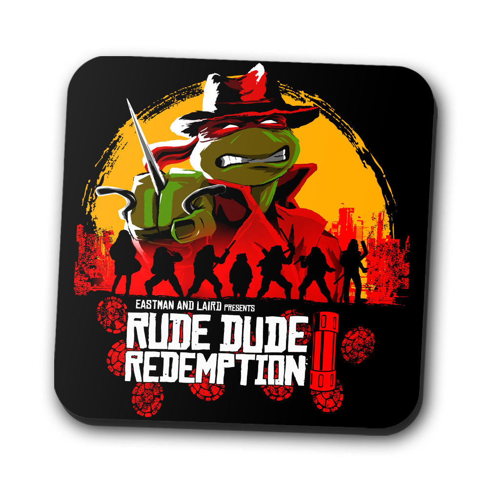 Rude Dude Redemption - Coasters product image 1
