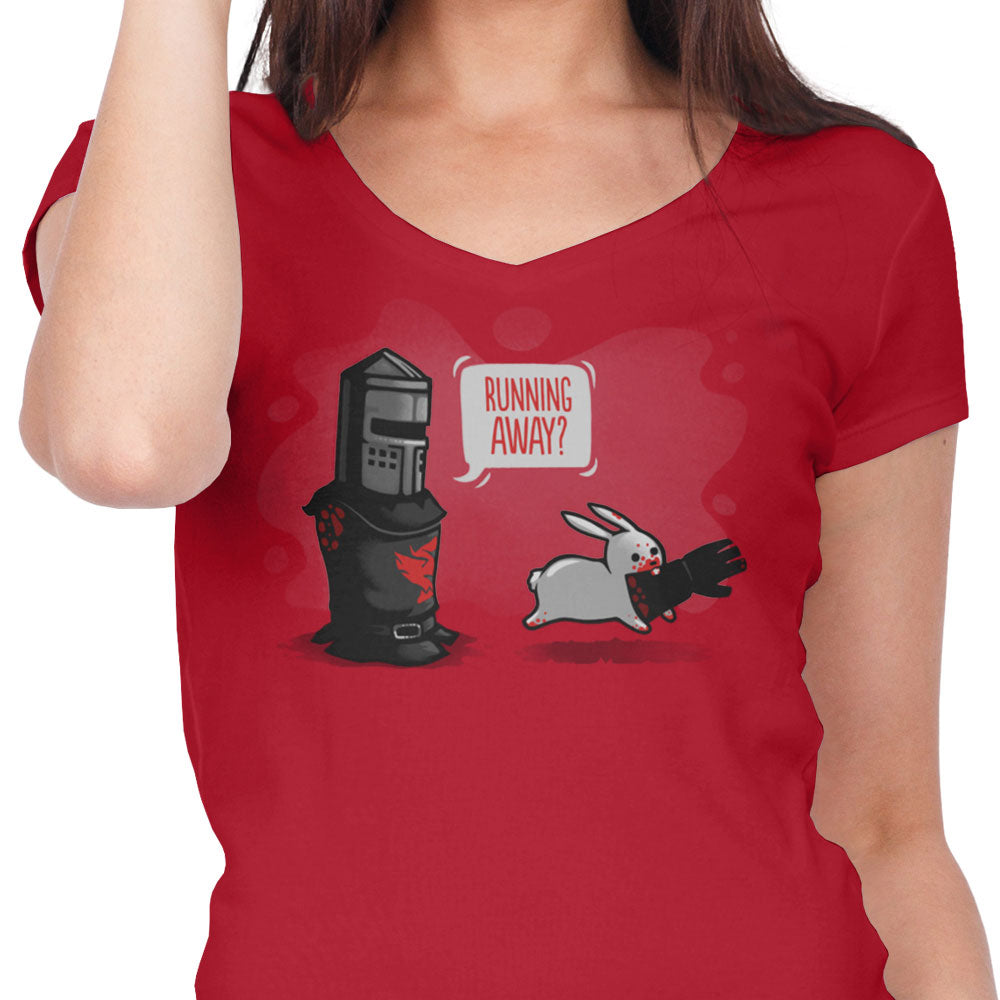 Running Away - Women's V-Neck product image 4