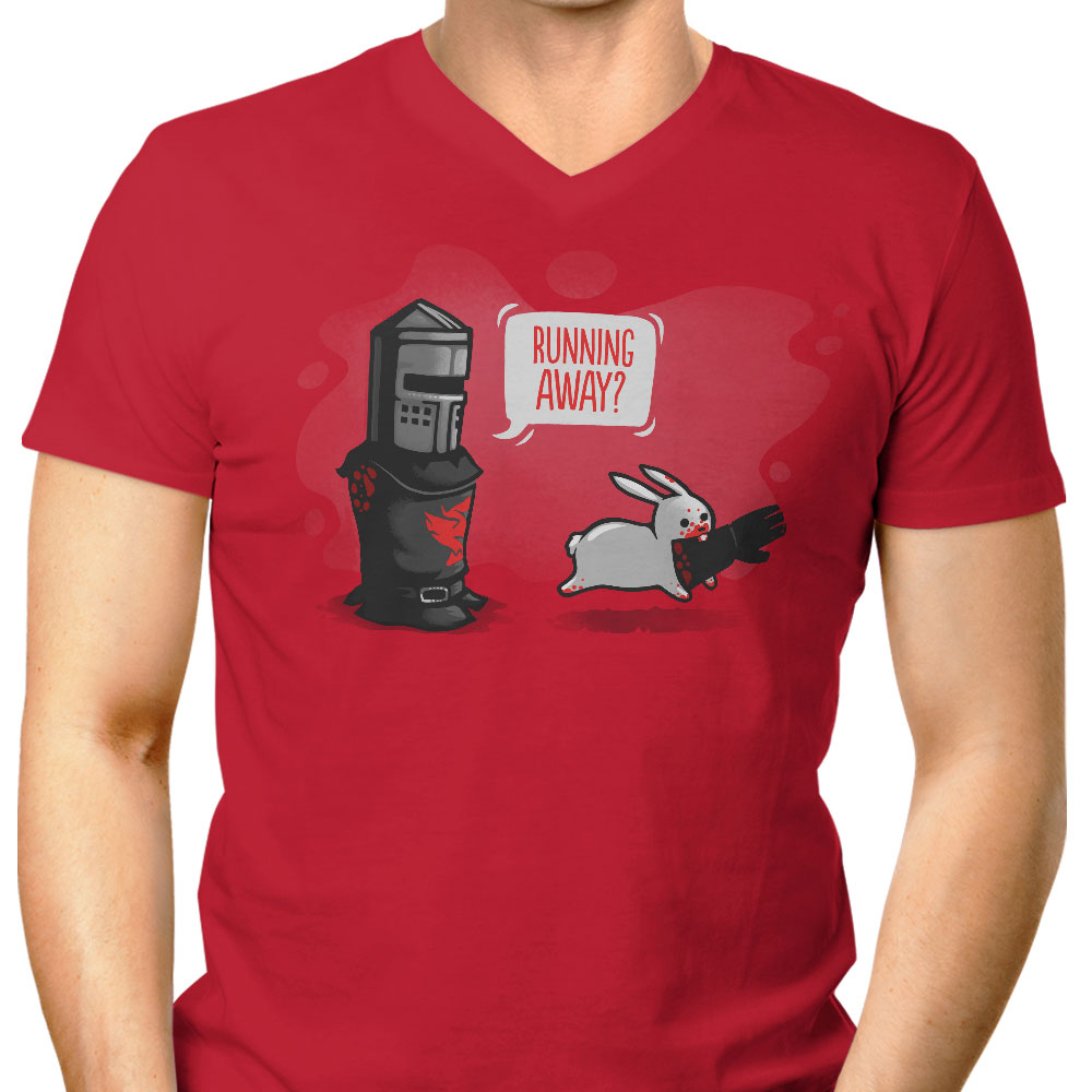 Running Away - Men's V-Neck product image 3