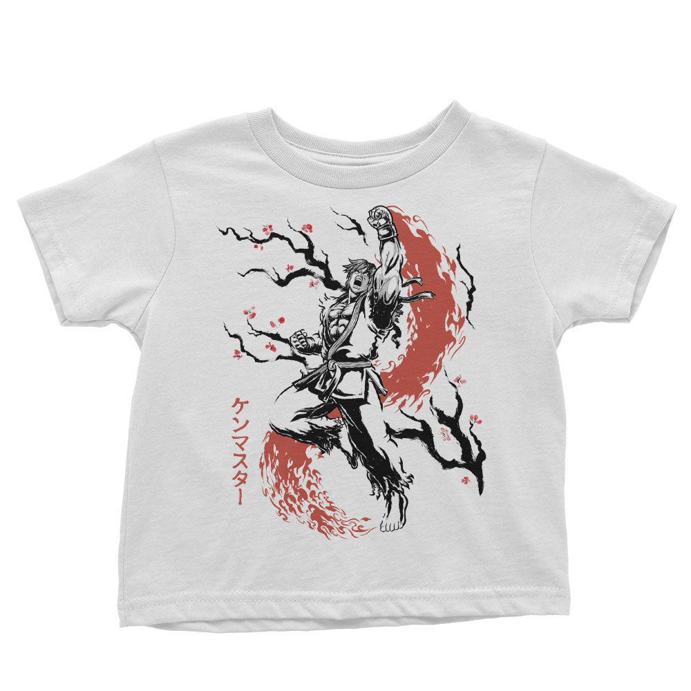 Scarlet Flame Sumi-e - Youth Apparel product image 2