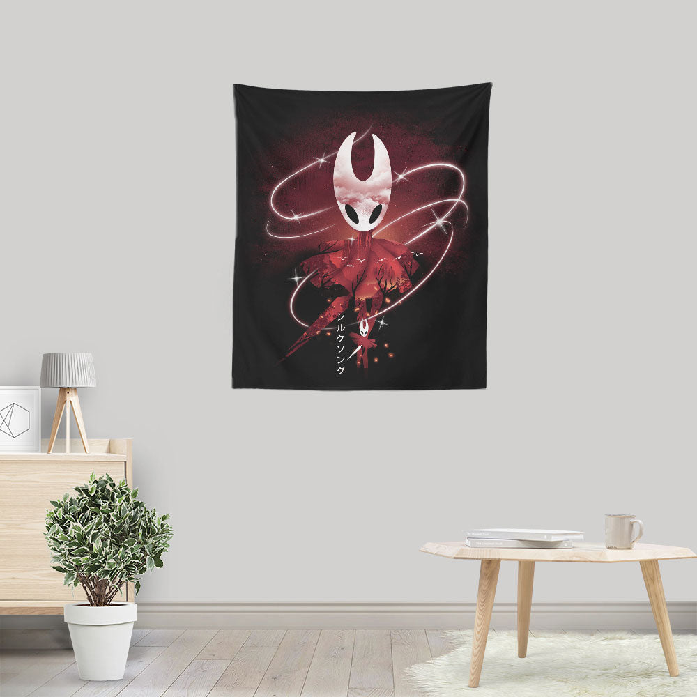 Scarlet Song - Wall Tapestry