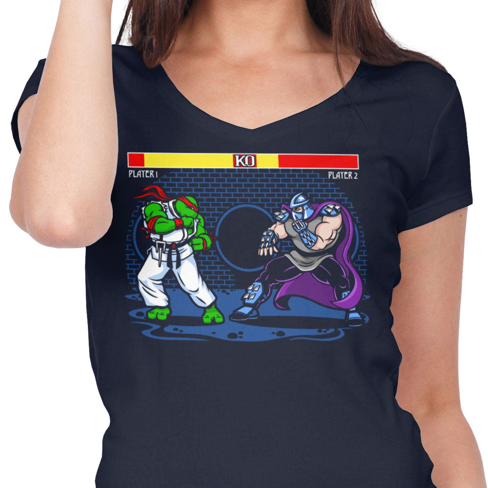 Sewer Fighter - Women's V-Neck product image 5