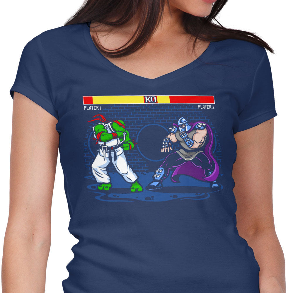 Sewer Fighter - Women's V-Neck product image 3