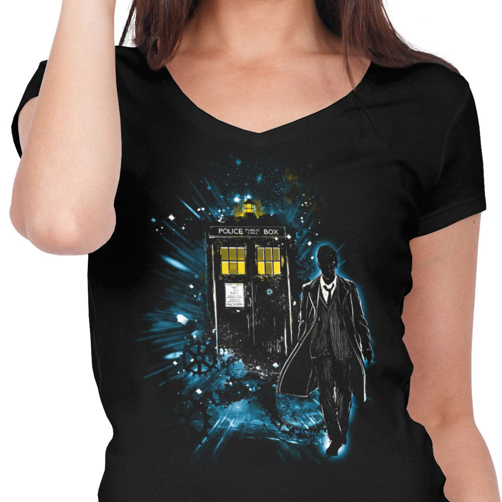 Space and Time Traveler - Women's V-Neck product image 4