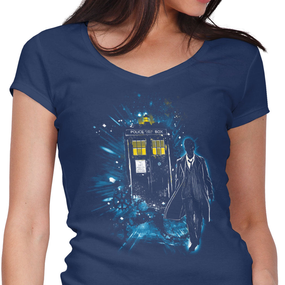 Space and Time Traveler - Women's V-Neck product image 3