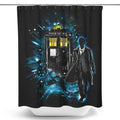 Space and Time Traveler - Shower Curtain