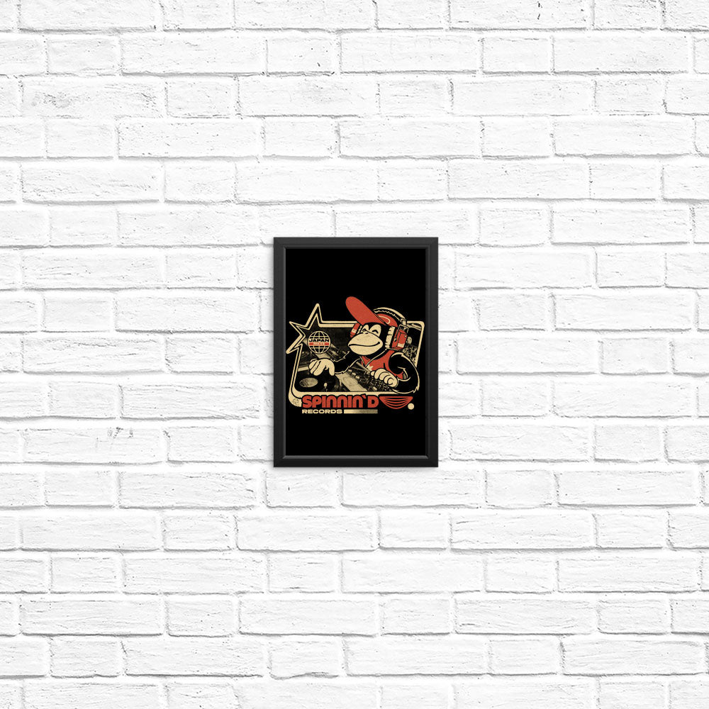 Spinnin' D - Posters & Prints