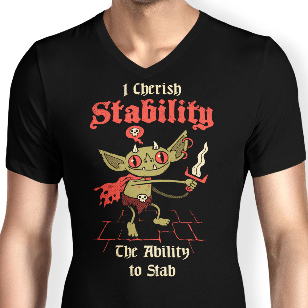 Stabby Goblin - Men's V-Neck product image 4