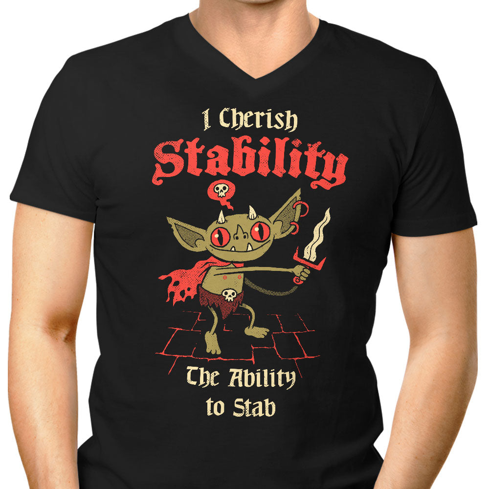 Stabby Goblin - Men's V-Neck product image 1