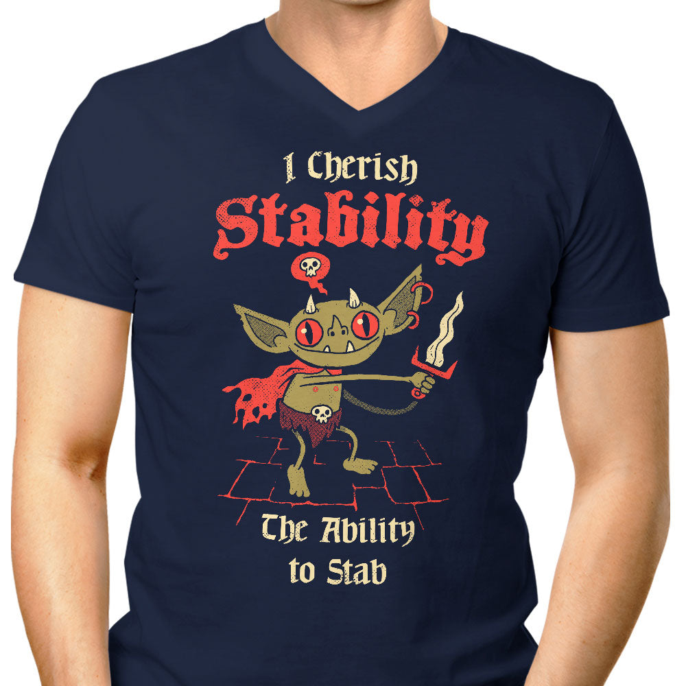 Stabby Goblin - Men's V-Neck product image 3