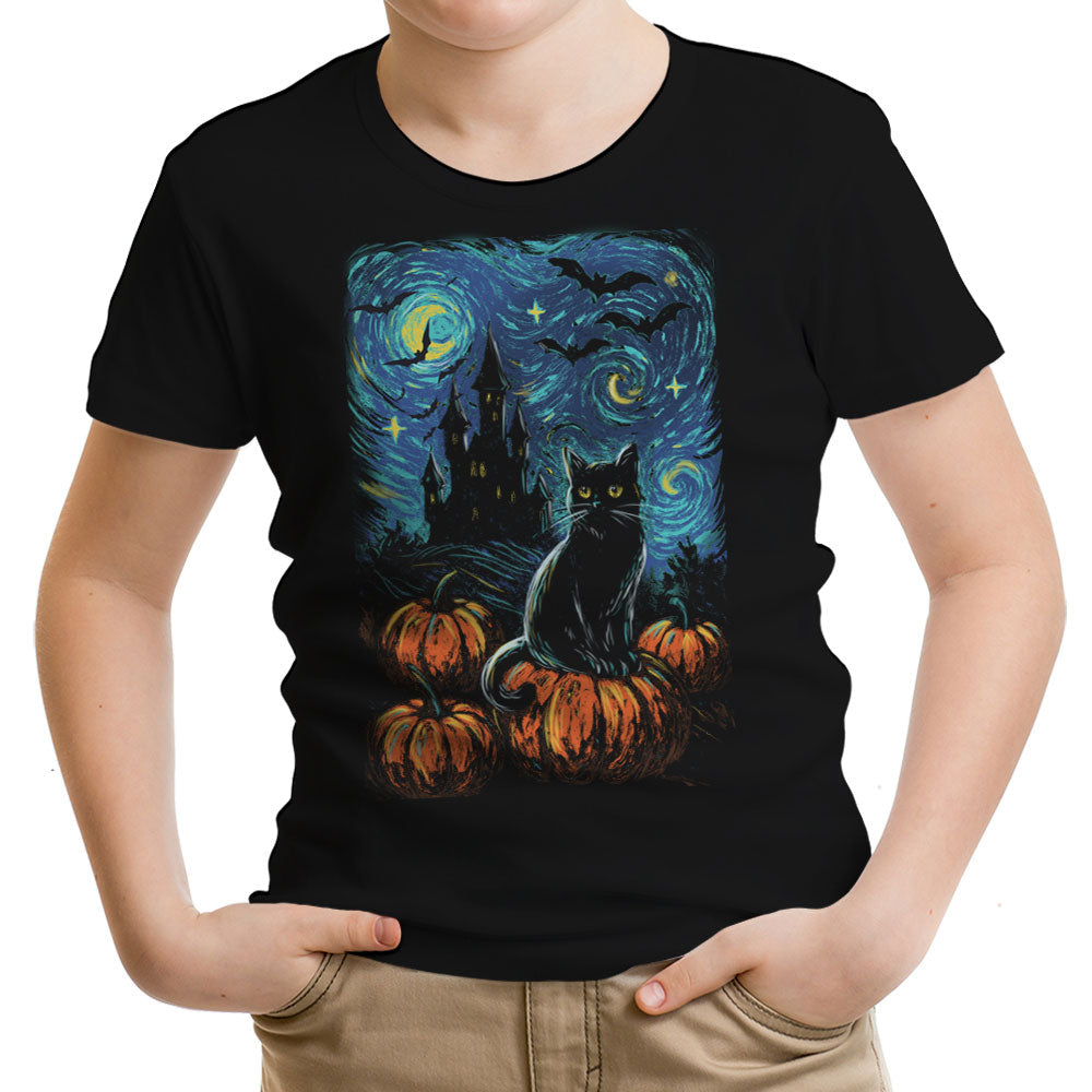 Starry Black Cat - Youth Apparel product image 1