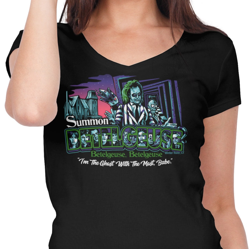 Summoning in Winter River - Women's V-Neck product image 4
