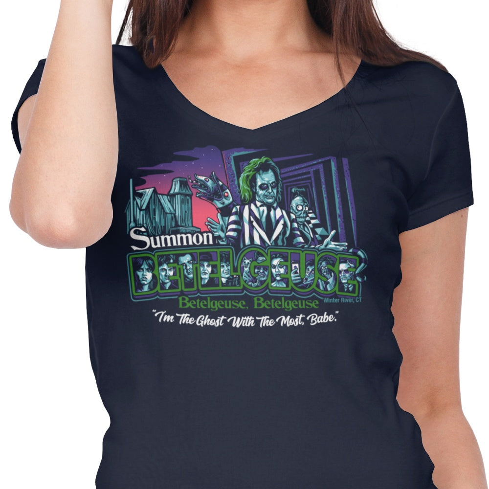 Summoning in Winter River - Women's V-Neck product image 5