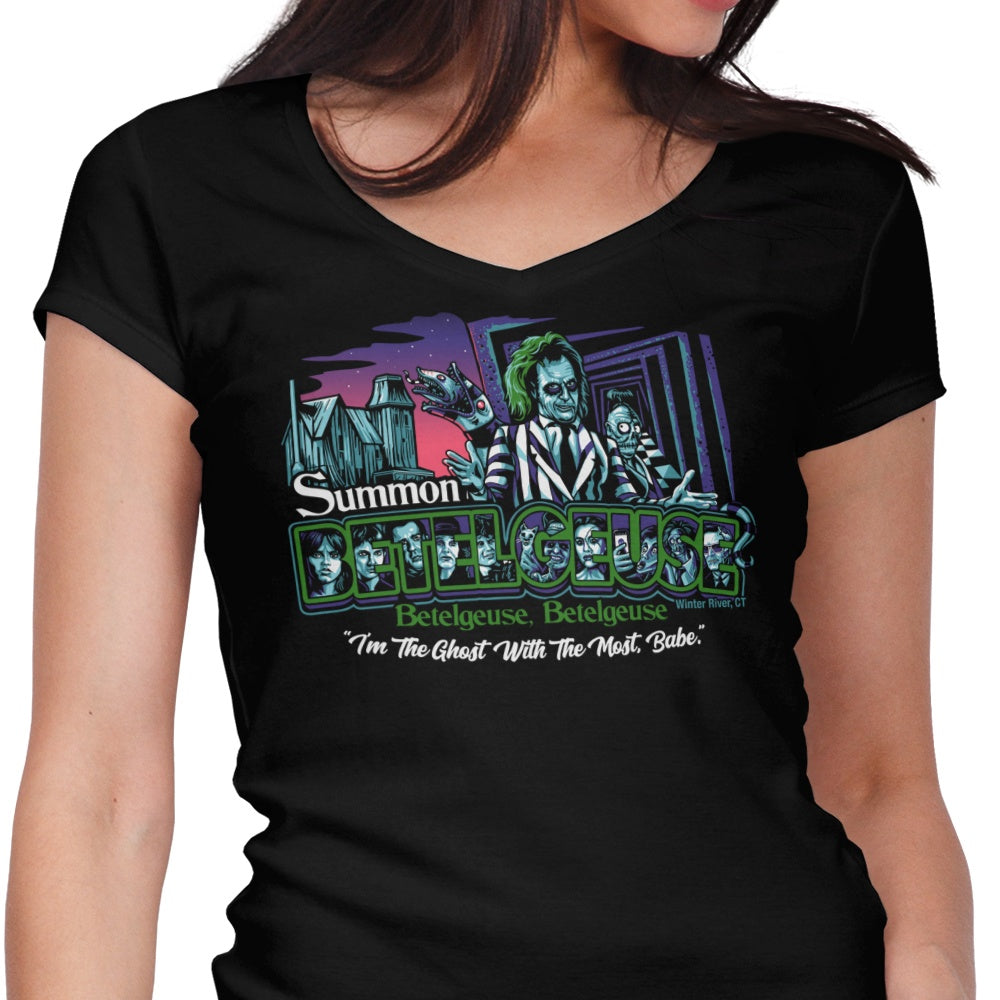 Summoning in Winter River - Women's V-Neck product image 1