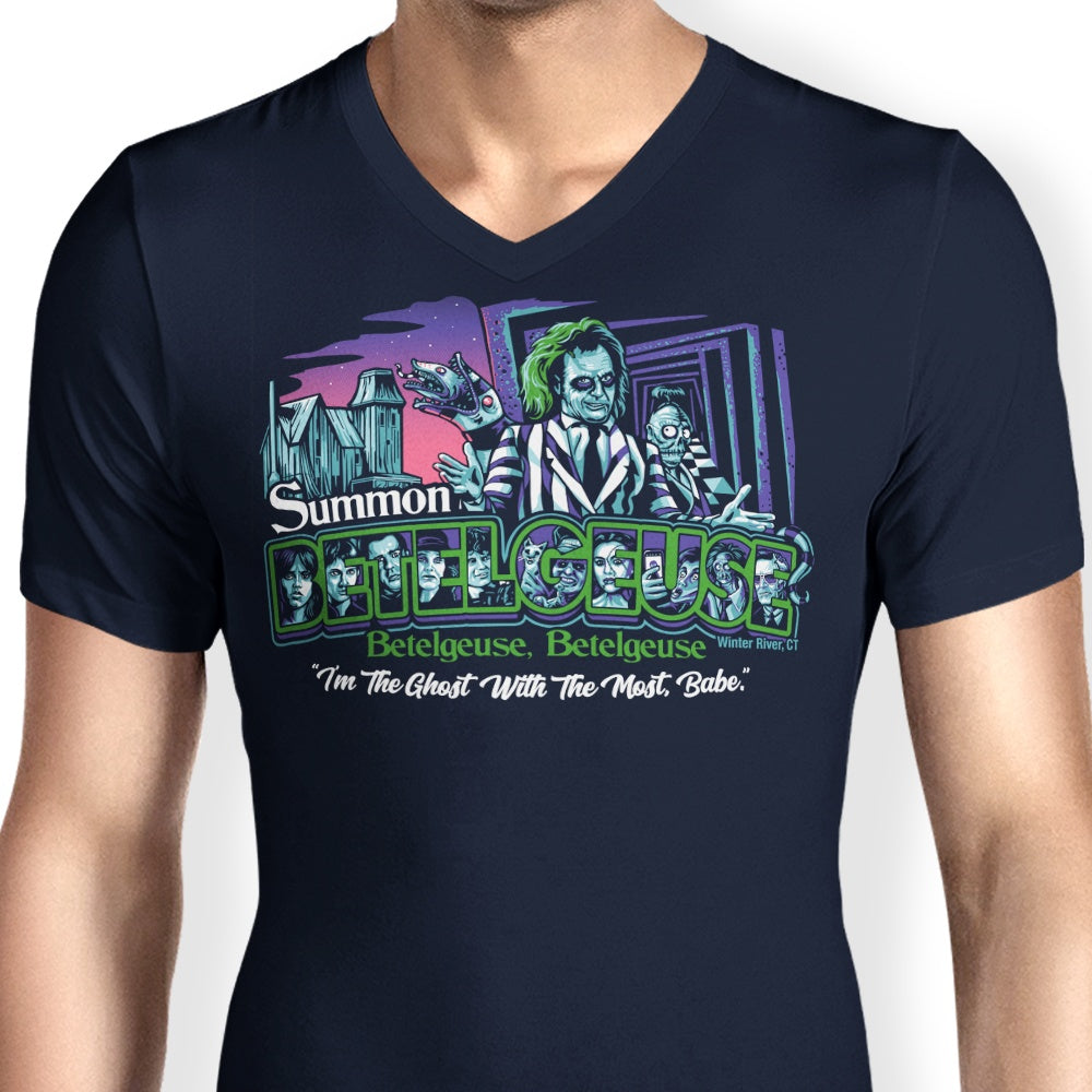 Summoning in Winter River - Men's V-Neck product image 5