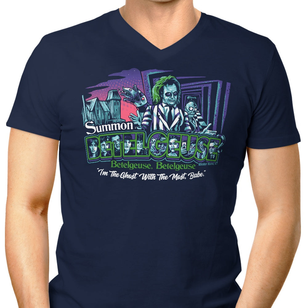 Summoning in Winter River - Men's V-Neck product image 3