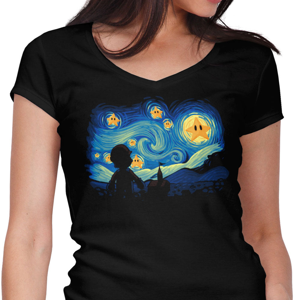 Super Starry Night - Women's V-Neck product image 1