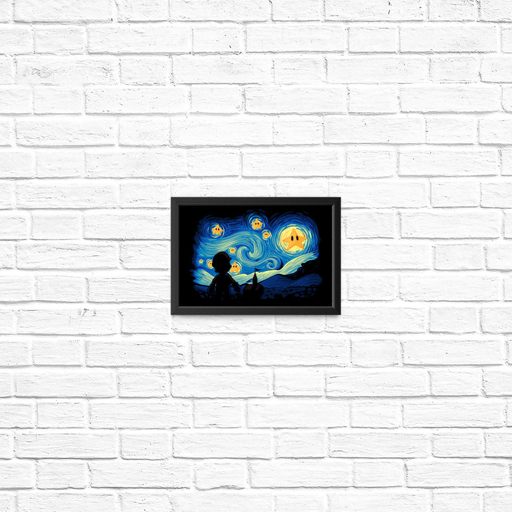 Super Starry Night - Posters & Prints