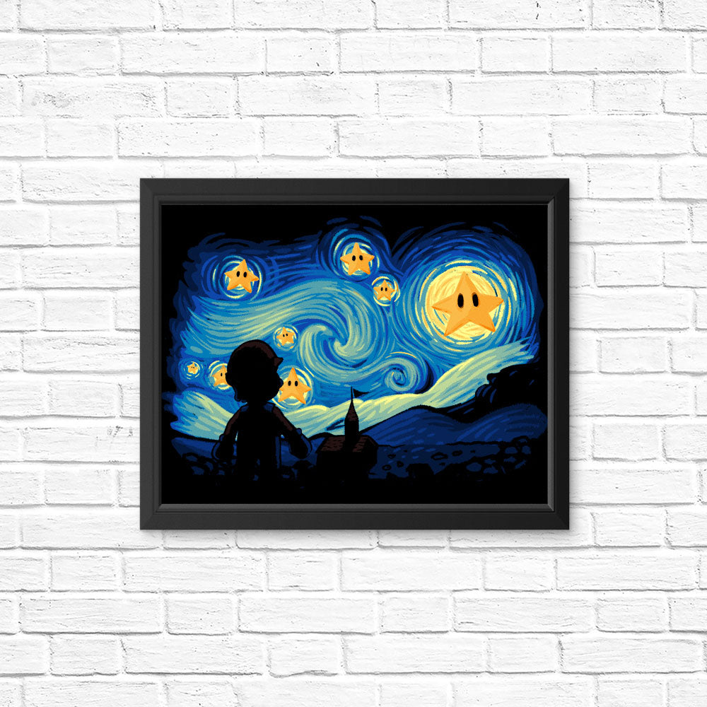 Super Starry Night - Posters & Prints