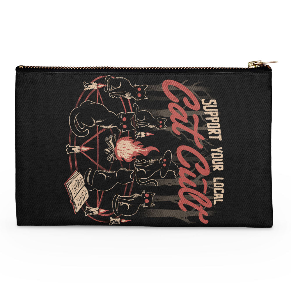 Support Your Cat Cult - Accessory Pouch