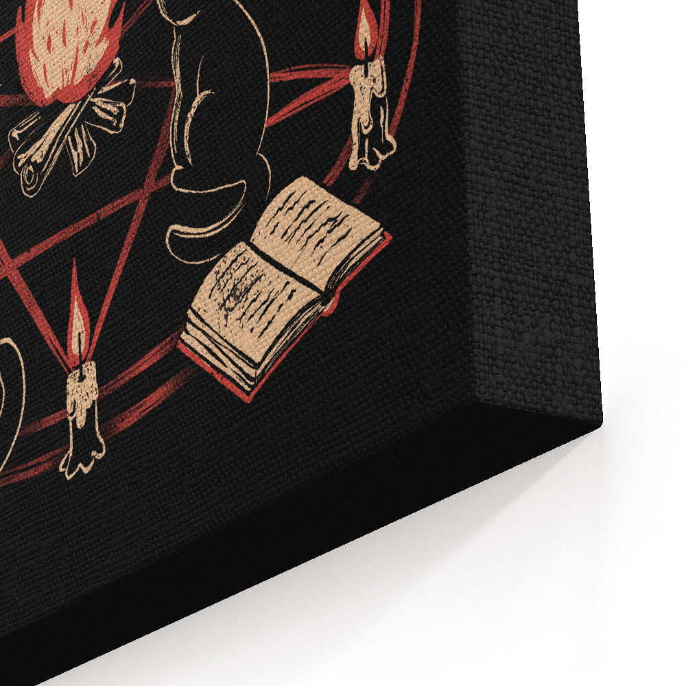 Support Your Cat Cult - Canvas Print