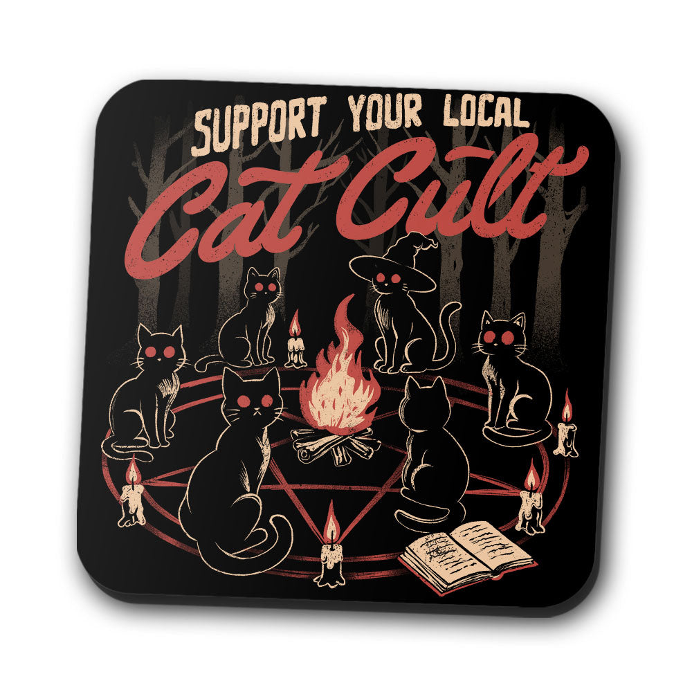 Support Your Cat Cult - Coasters product image 1