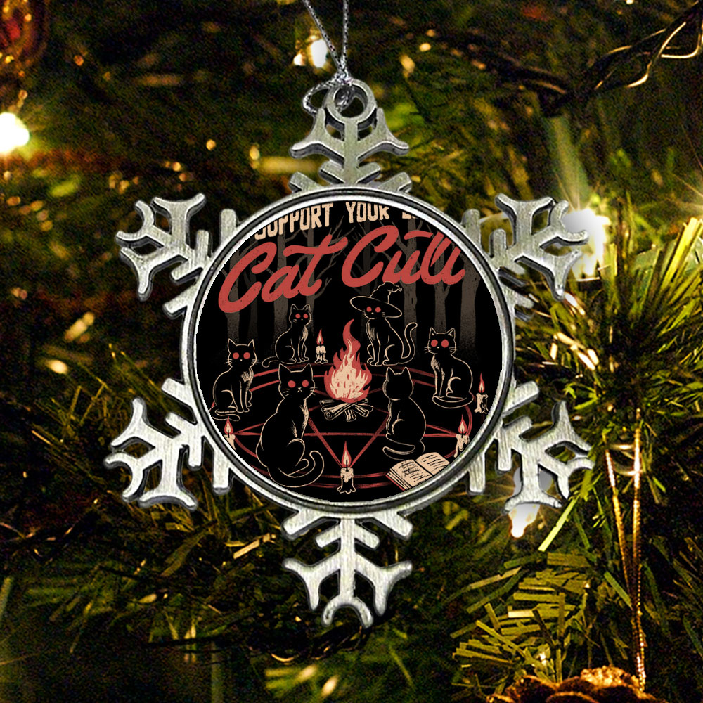 Support Your Cat Cult - Ornament product image 1