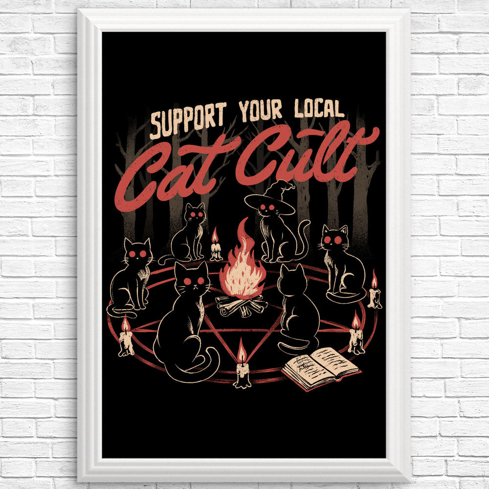 Support Your Cat Cult - Posters & Prints