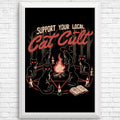Support Your Cat Cult - Posters & Prints