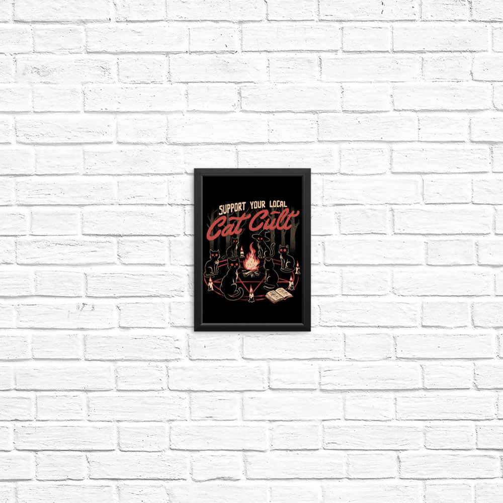 Support Your Cat Cult - Posters & Prints