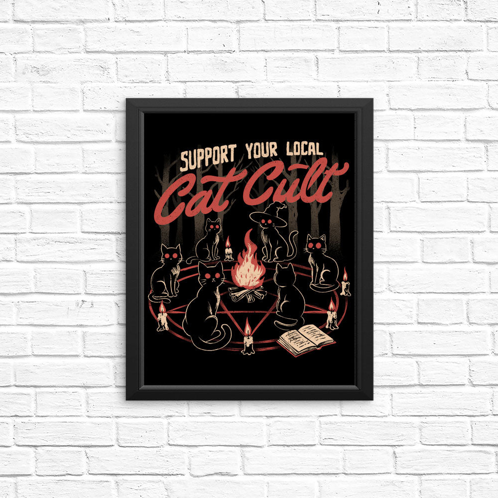 Support Your Cat Cult - Posters & Prints