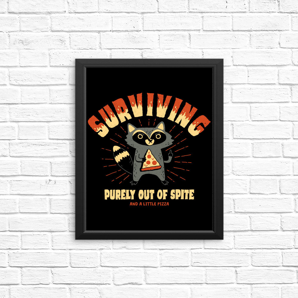 Surviving Out of Spite - Posters & Prints