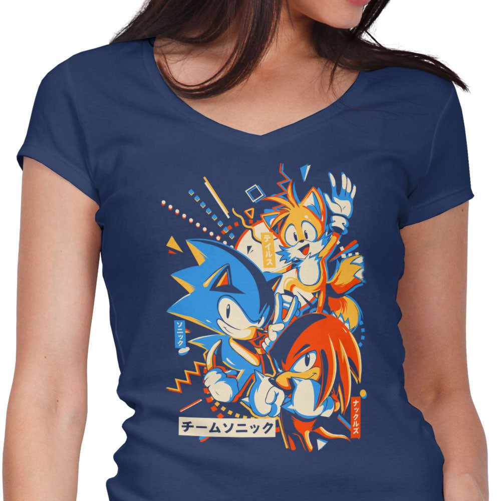 Team Mania - Women's V-Neck product image 3