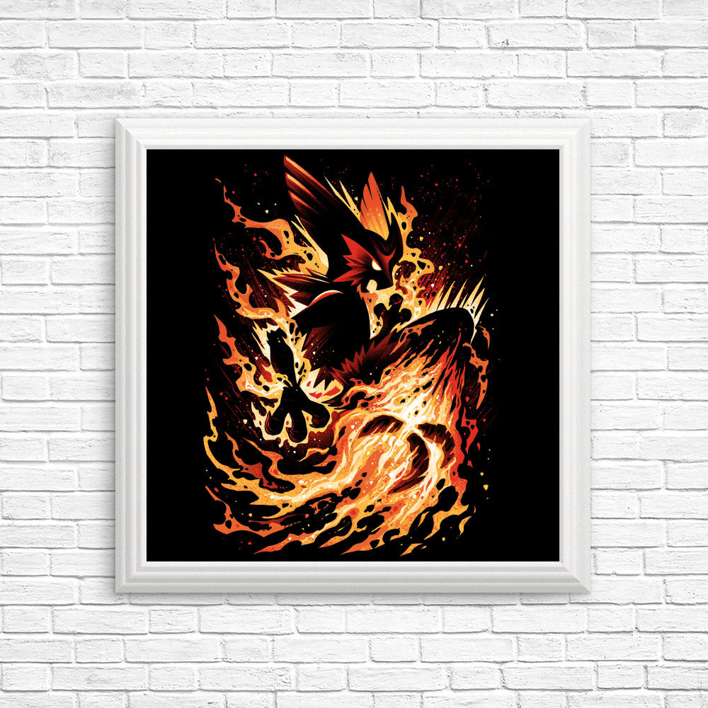 The Blaze Kick - Posters & Prints