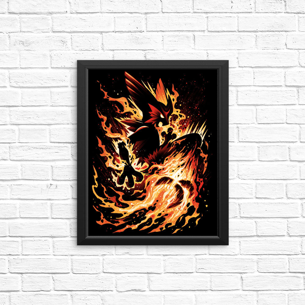 The Blaze Kick - Posters & Prints