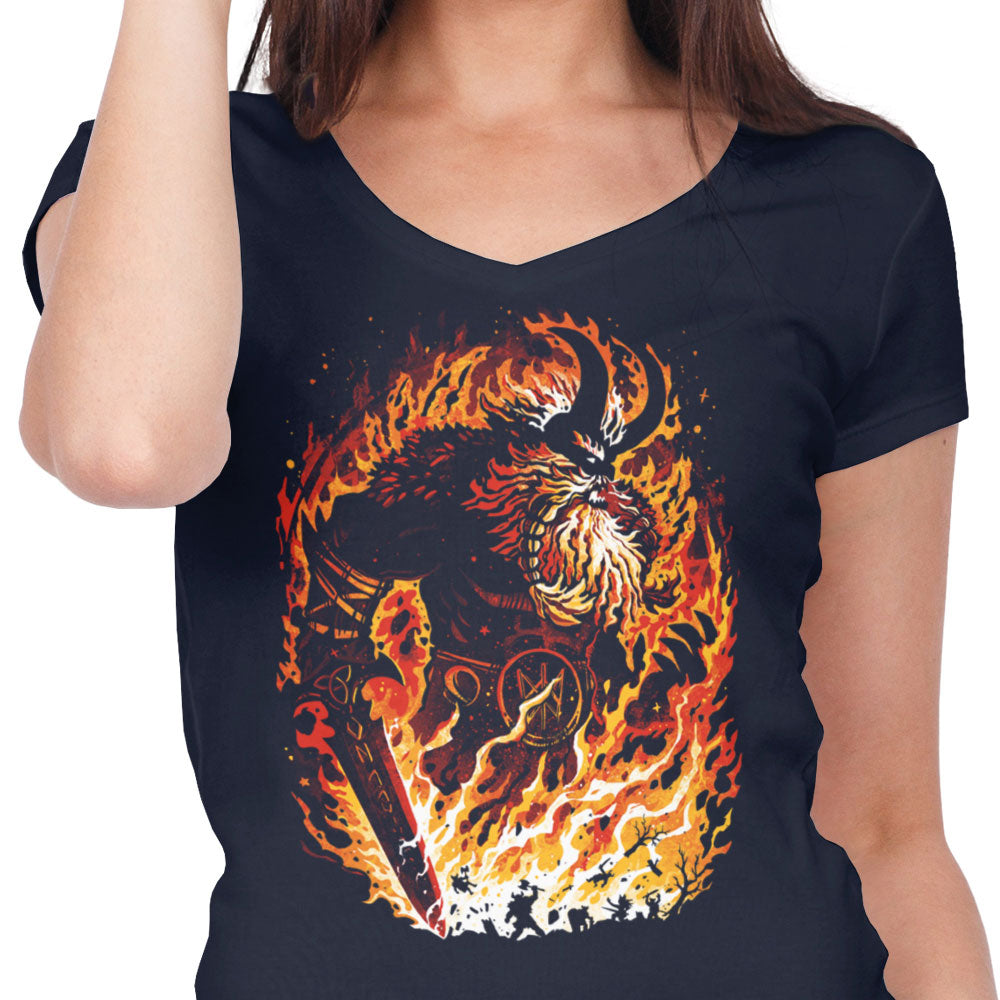 The Fire Giant - Women's V-Neck product image 5