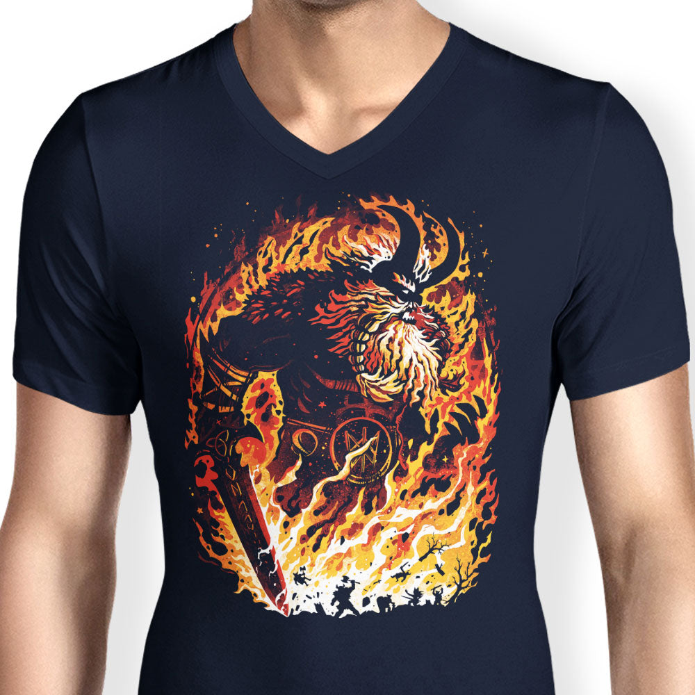 The Fire Giant - Men's V-Neck product image 5
