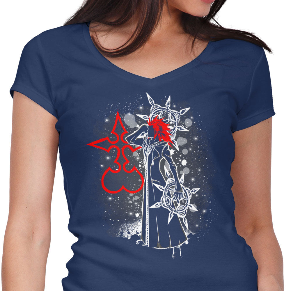 The Flurry of Dancing Flames - Women's V-Neck product image 3