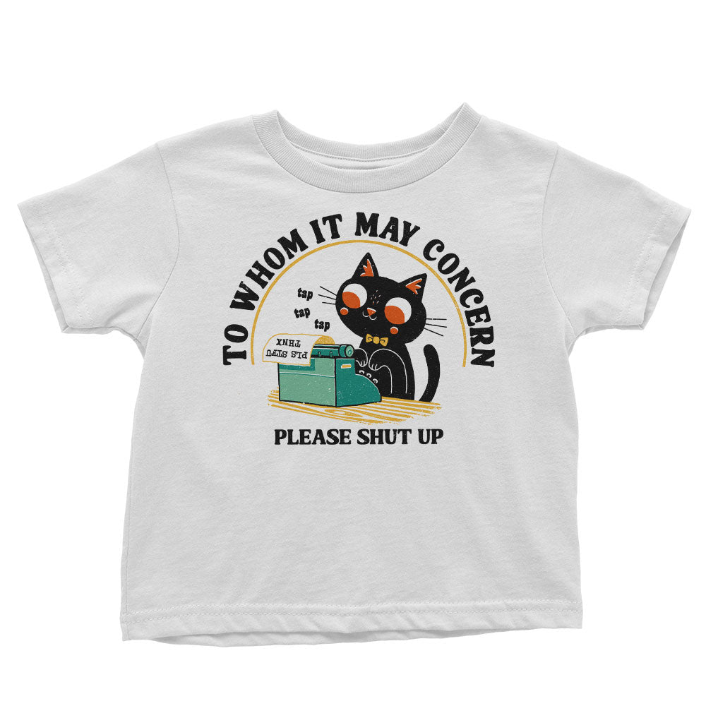 To Whom it May Concern - Youth Apparel product image 2