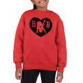 Betty Boop B B Love Heart Kid's Sweatshirt product image 1