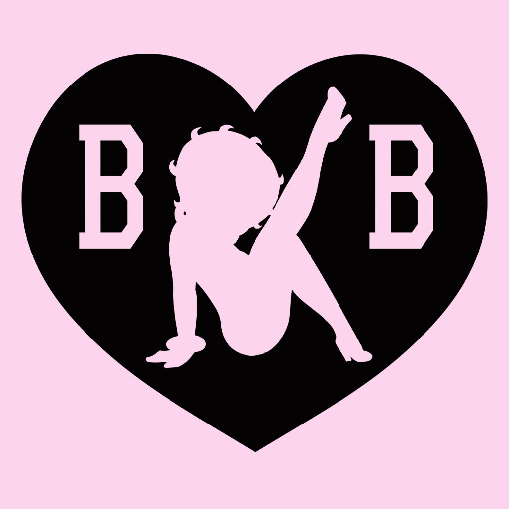 Betty Boop B B Love Heart Women's Sweatshirt product image 7