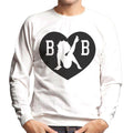 Betty Boop B B Love Heart Men's Sweatshirt product image 1