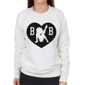 Betty Boop B B Love Heart Women's Sweatshirt product image 1