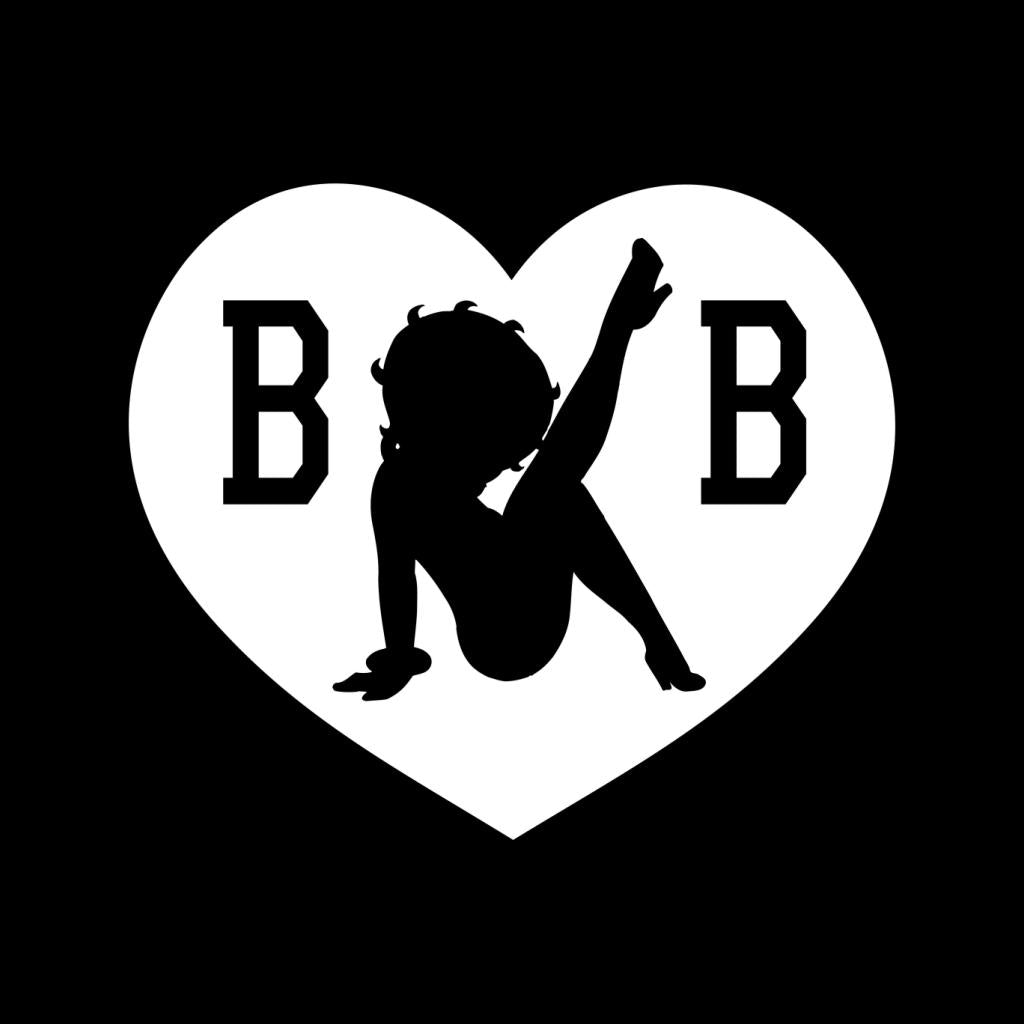 Betty Boop B B Love Heart Silhouette Kid's T-Shirt product image 2