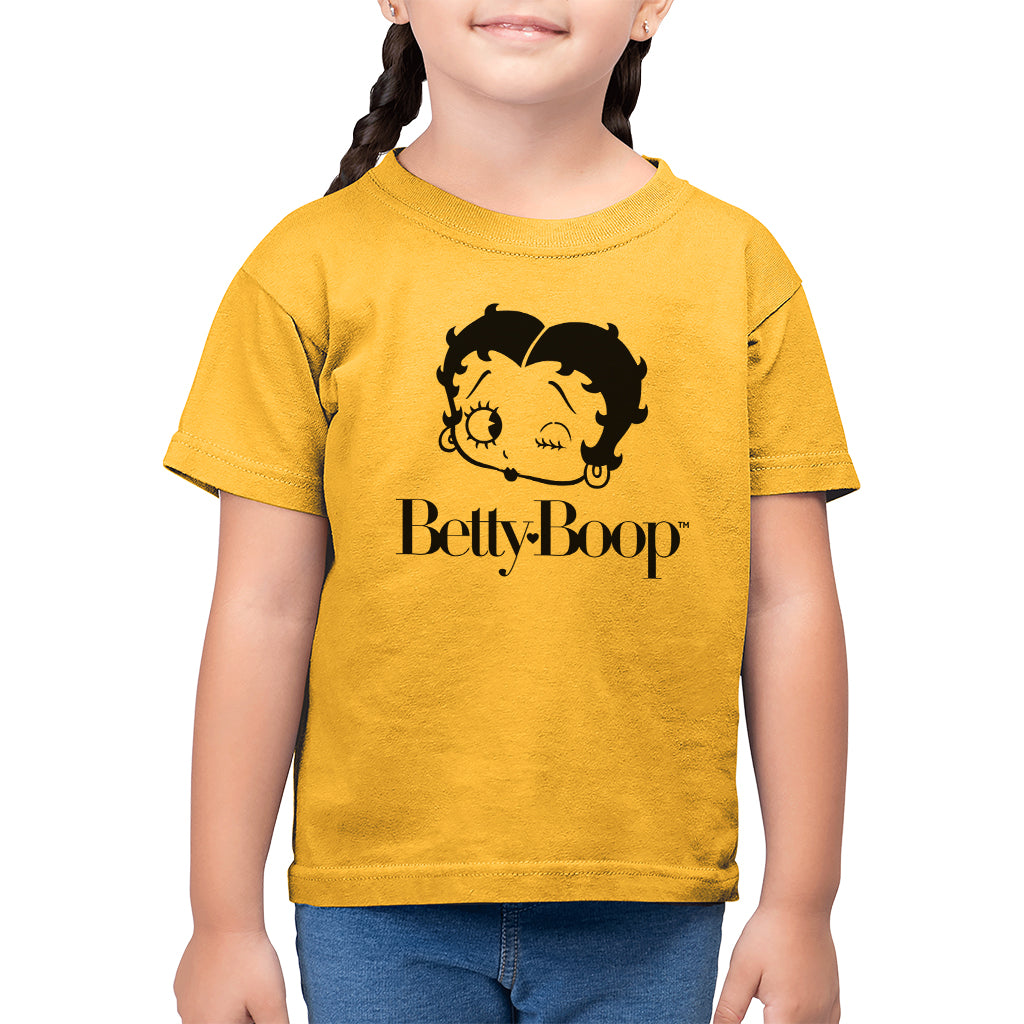 Betty Boop Winking Character Head Kid's T-Shirt product image 6