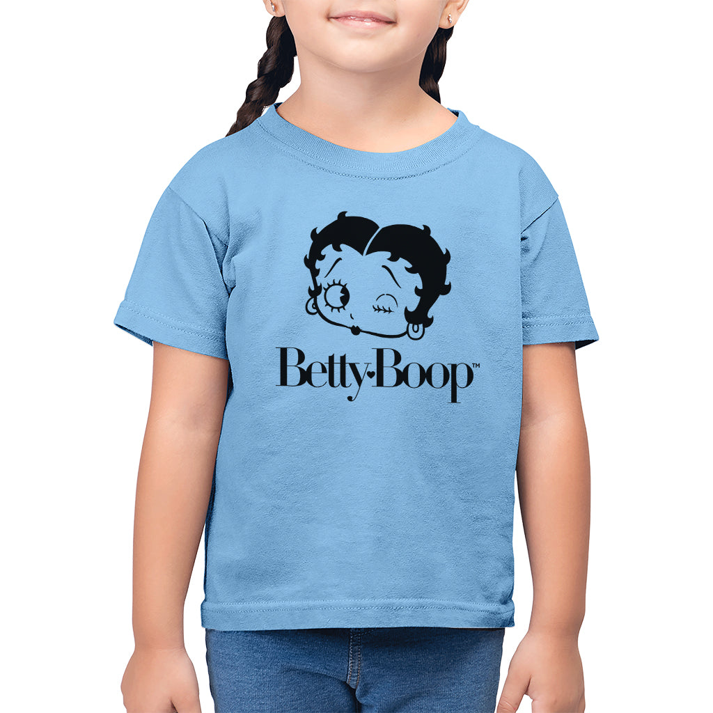 Betty Boop Winking Character Head Kid's T-Shirt product image 4