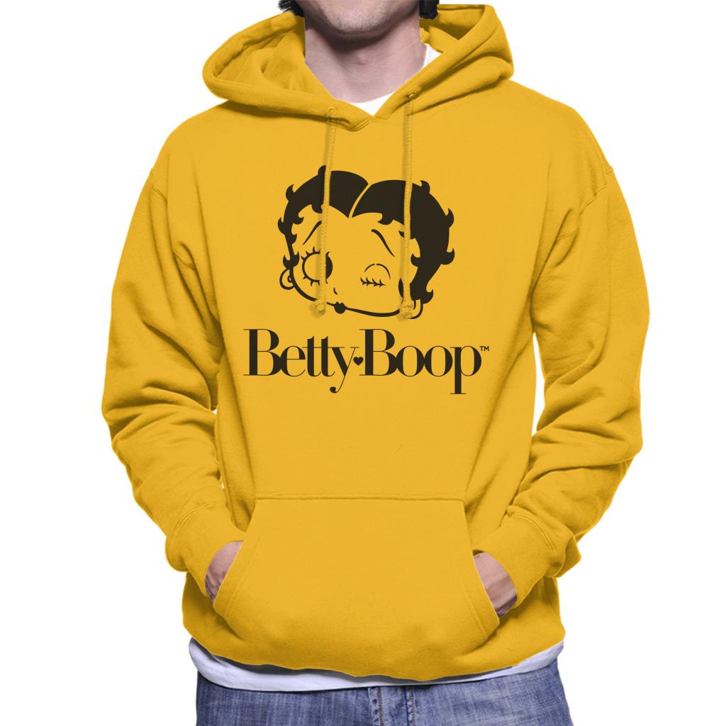Betty Boop Winking Character Head Men's Hooded Sweatshirt product image 6
