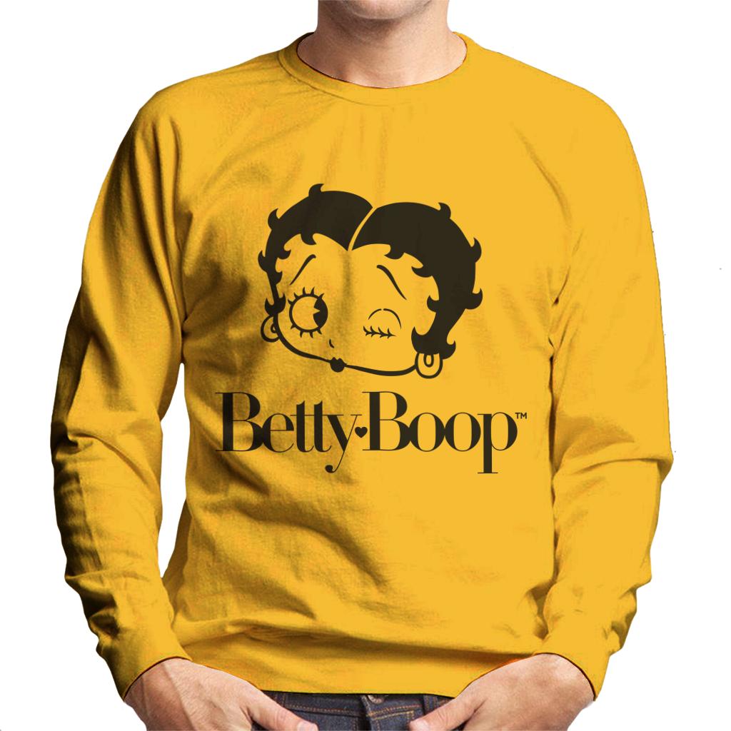Betty Boop Winking Character Head Men's Sweatshirt product image 6
